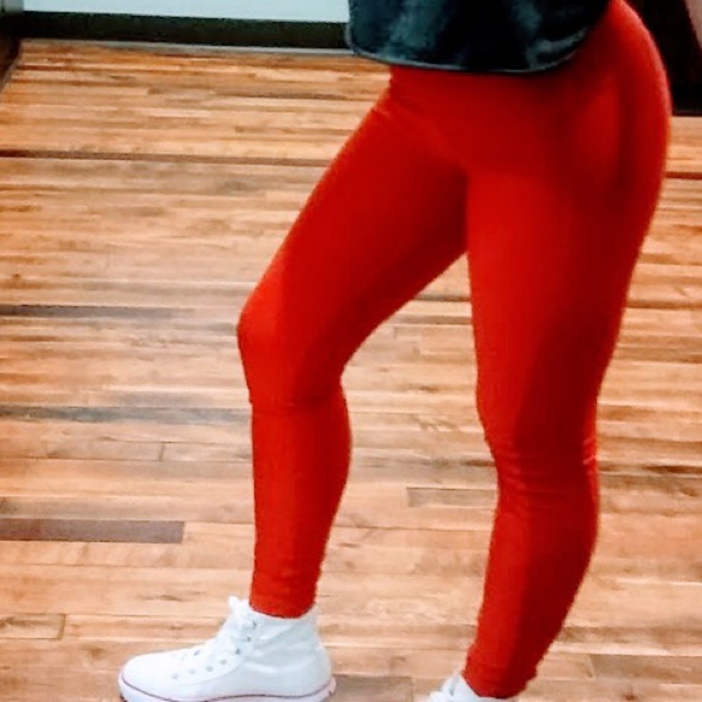 Red Leggings